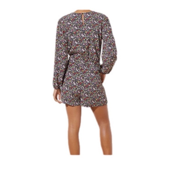 LOFT Floral Romper - Picture 3 of 5